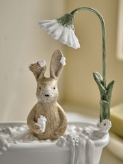 Pink Rosie Rabbit Spa Bath Ornaments - Image 2 of 3