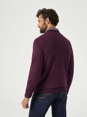 Skopes Red Alex Merino Blend Crewneck Sweater - Image 2 of 5