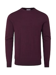 Skopes Red Alex Merino Blend Crewneck Sweater - Image 4 of 5