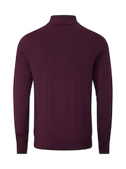 Skopes Claret Red Brad Polo Jumper - Image 5 of 5
