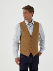 Skopes Brown Camplin Waistcoat - Image 1 of 4