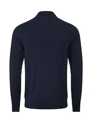 Skopes Blue Miles Merino Blend Quarter Zip Sweater - Image 5 of 5