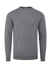Skopes Grey Alex Merino Blend Crewneck Sweater - Image 4 of 5