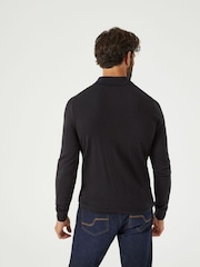 Skopes Black Brad Polo Jumper - Image 2 of 5
