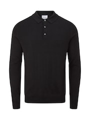 Skopes Black Brad Polo Jumper - Image 4 of 5