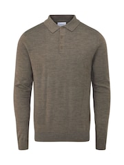 Skopes Brown Brad Polo Jumper - Image 4 of 5