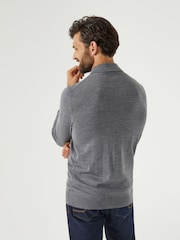 Skopes Grey Brad Polo Jumper - Image 2 of 5