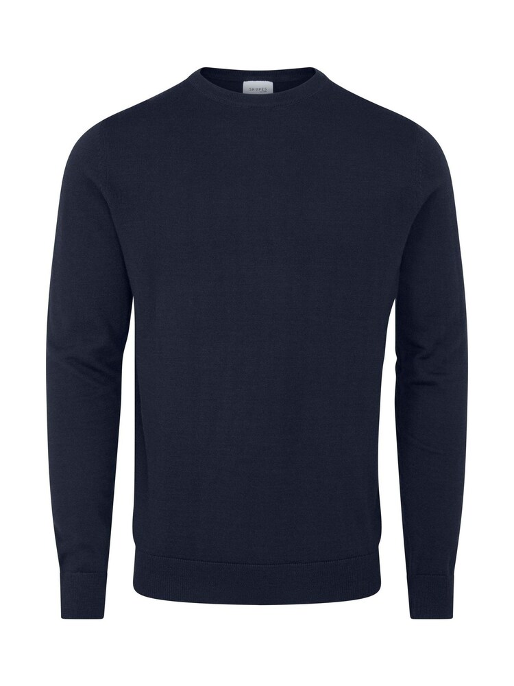 Skopes Blue Alex Merino Blend Crewneck Sweater - Image 4 of 5