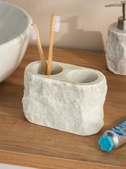 Marble Toothbrush Tidy - صورة 1 من 2