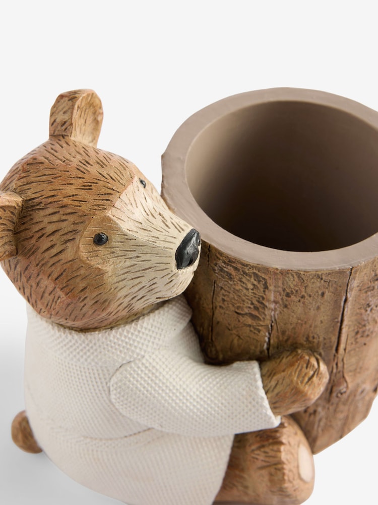 Natural Bertie Bear Spa Storage Jar - Image 5 of 5 Natural Bertie Bear Spa Storage Jar - Image 5 of 5
