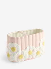 Organizador de escova de dentes  Print floral canelada - Imagem 1 de 1
