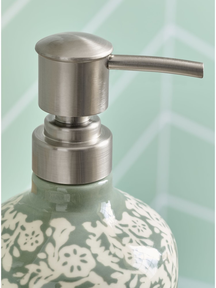 Floral Print Soap Dispenser - Imagem 2 de 3