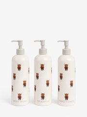 Set of 3 Hamish Print Reusable Dispenser Bottles - Bild 1 von 1