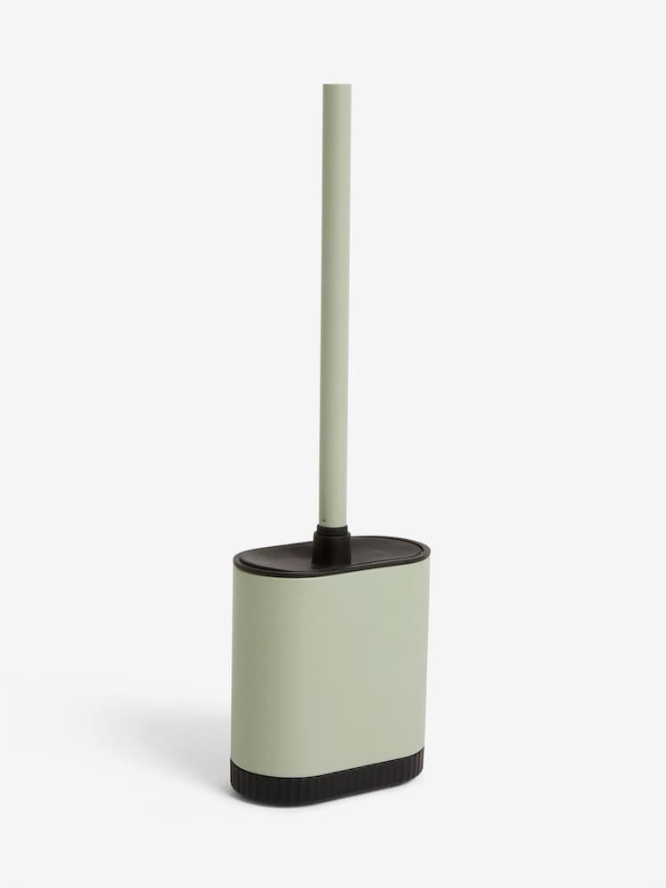Green Sage Slimline Silicone Toilet Brush - Image 3 of 4