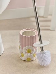 Rib Floral Print Toilet Brush - Imagen 3 de 5