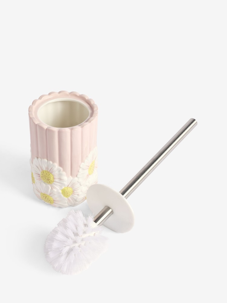 Rib Floral Print Toilet Brush - Imagen 5 de 5