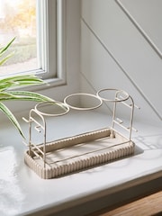 Natural Rib Hairdryer and Straighteners Storage Stand - Image 2 of 3
