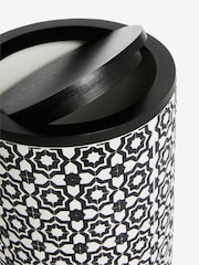Black/White Geo Swing Lid Bin - Image 5 of 5
