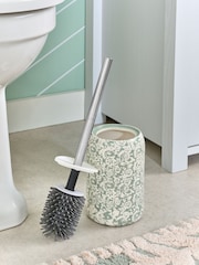 Floral Print Silicone Toilet Brush - Imagem 2 de 5