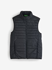 BOSS Black Golf Regular-Fit Zipped Gilet - Image 1 of 1