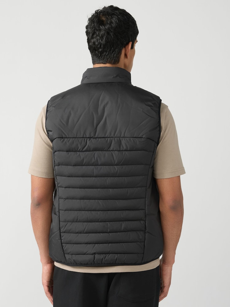 BOSS Black Golf Regular-Fit Zipped Gilet - Image 2 of 5