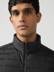 BOSS Black Golf Regular-Fit Zipped Gilet - Image 3 of 5