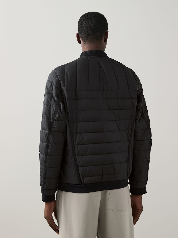 BOSS Black Water-Repellent Jacket - Image 2 of 4
