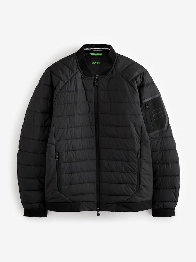BOSS Black Water-Repellent Jacket - Image 4 of 4