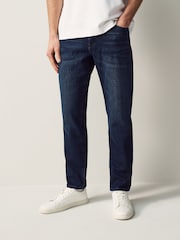 BOSS Blue Tapered Fit Comfort Stretch Denim Jeans - Image 1 of 6