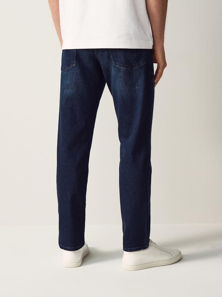 BOSS Blue Tapered Fit Comfort Stretch Denim Jeans - Image 2 of 6