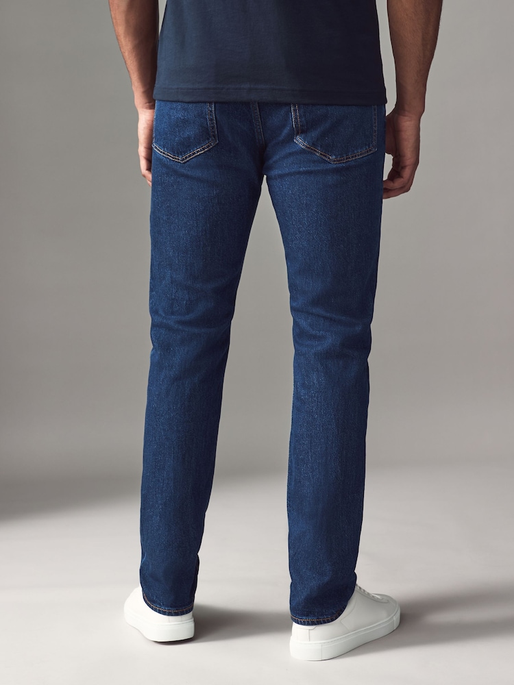 HUGO Blue Ash Slim Fit Jeans - Image 2 of 5
