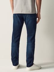 HUGO Blue Dark Slim Fit Stretch Denim Jeans - Image 2 of 5
