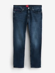 HUGO Blue Dark Slim Fit Stretch Denim Jeans - Image 5 of 5