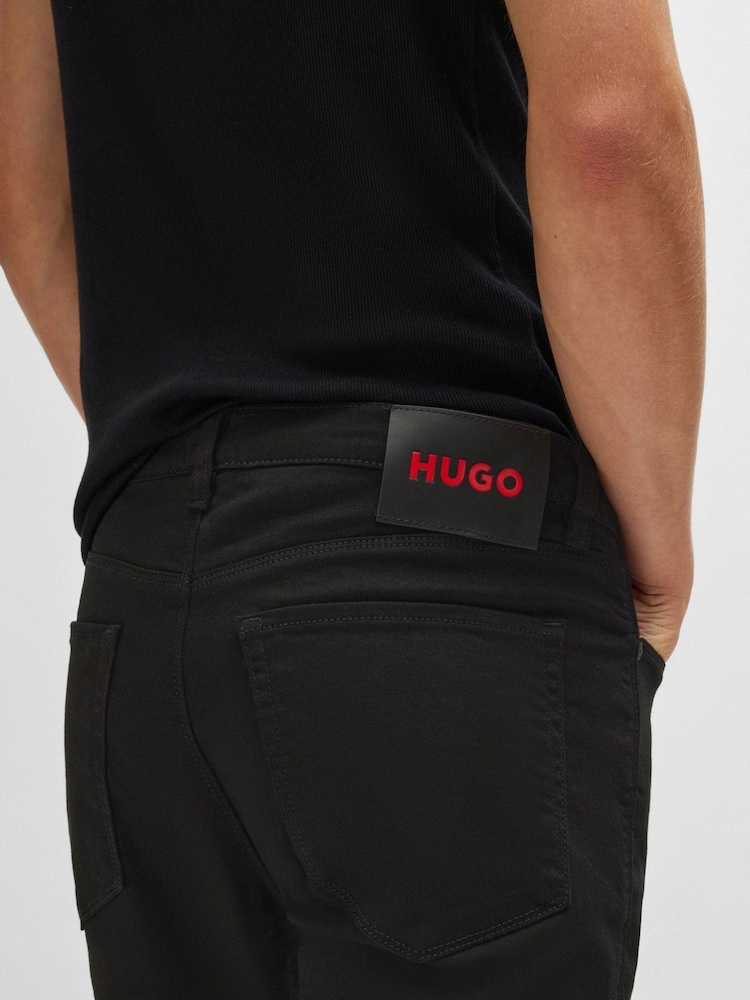HUGO HUGO Екстра-слім фіт Стрейчевий джинси джинси - Image 4 of 6
