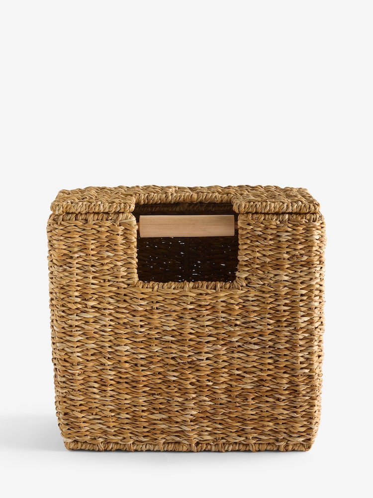 Natural Seagrass Toilet Roll Holder and Storage - Image 4 of 4