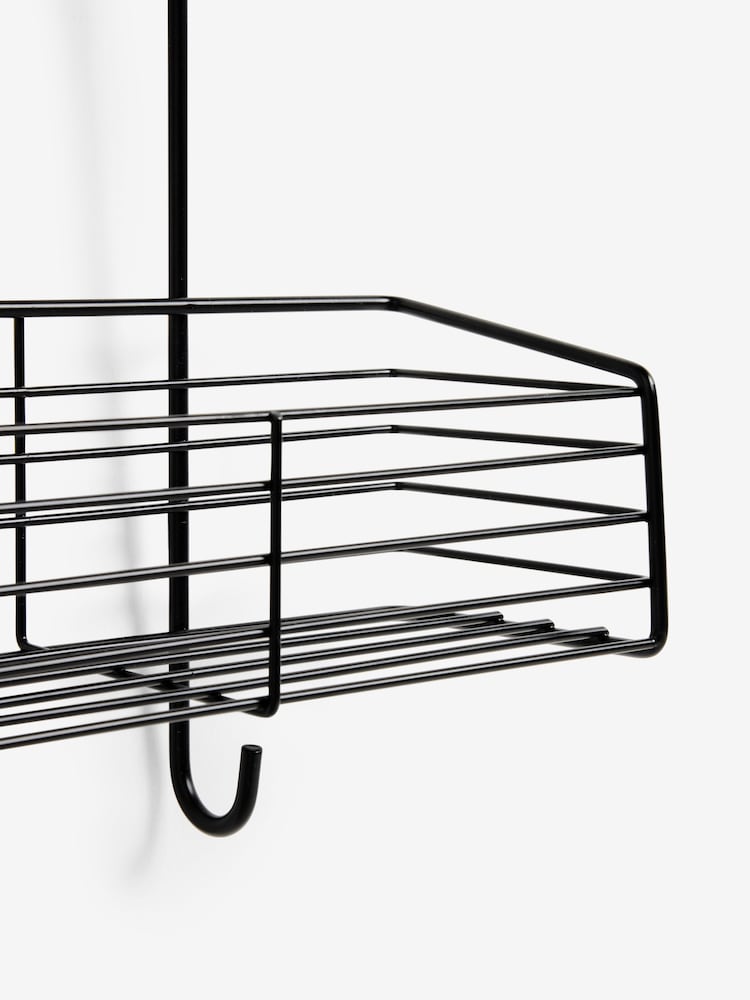 Black Over Door Three Tier Shower Caddy - Image 2 of 3