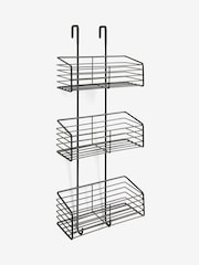 Black Over Door Three Tier Shower Caddy - Image 3 of 3