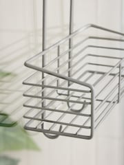 Grey Over Door Three Tier Shower Caddy - Image 3 of 4