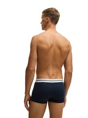 Серый - BOSS Stretch-Cotton Boxers 3 Pack - Image 4 of 11