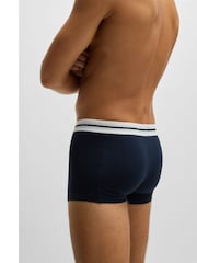 Серый - BOSS Stretch-Cotton Boxers 3 Pack - Image 7 of 11