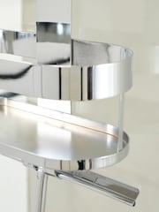 Chrome Shower Caddy with Wiper - Image 5 of 7