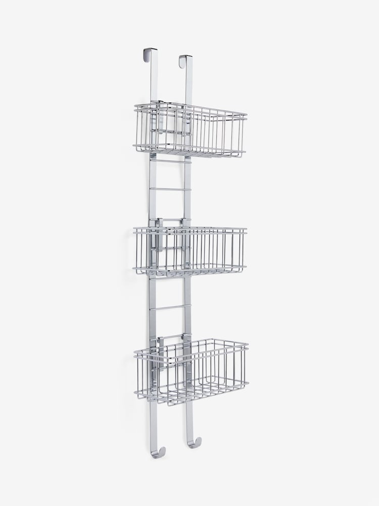 Chrome Adjustable Shelf Shower Caddy - Image 1 of 1