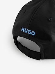 HUGO Artwork Embroidery Cotton Twill Cap - Imagen 2 de 2