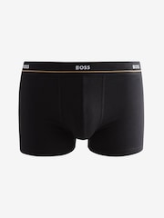 Серый/Темно-синий - BOSS Stretch Cotton Trunks 5 Pack - Image 5 of 6