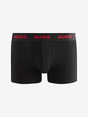 HUGO Natural Valentines Heart 3 Pack Boxers - Image 4 of 5