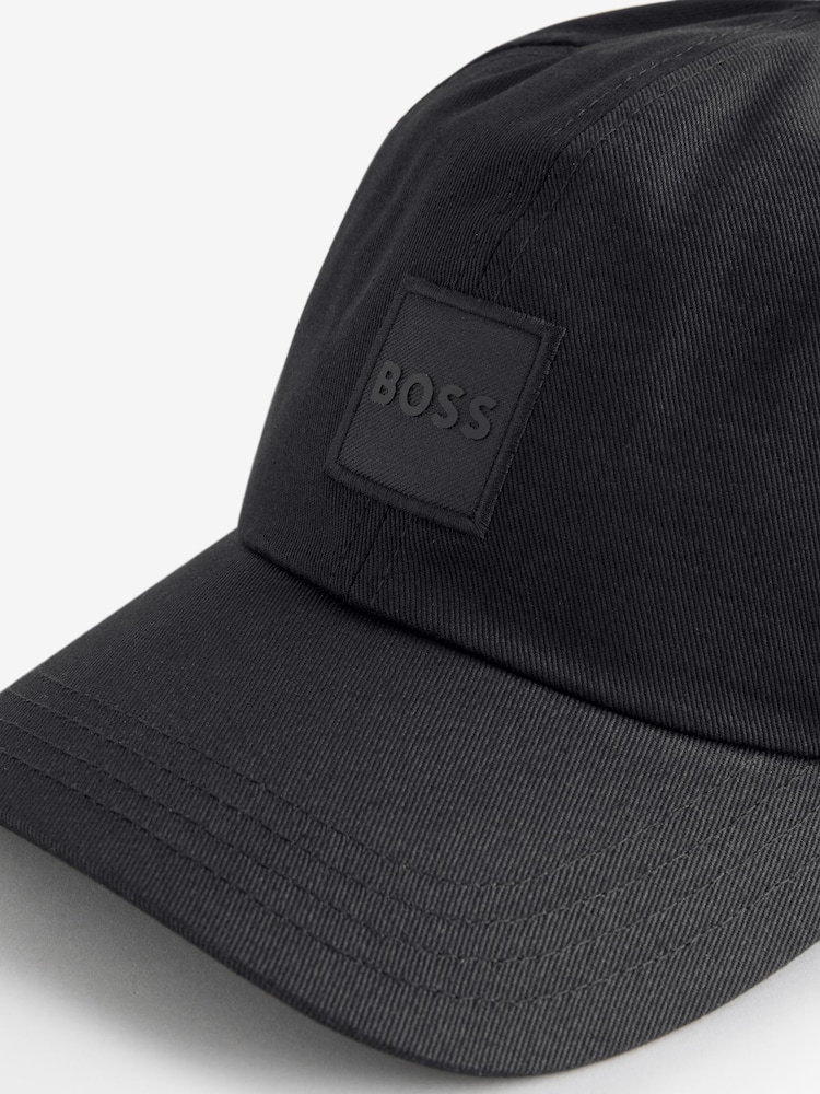 BOSS Black Logo Patch Twill 100% Cotton Cap - Image 2 of 2