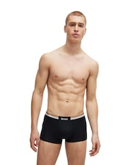 BOSS Black Cotton Blend Boxers 3 Pack - Image 2 of 9