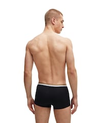BOSS Black Cotton Blend Boxers 3 Pack - Image 5 of 9