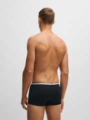 BOSS Black Cotton Blend Boxers 3 Pack - Image 6 of 9