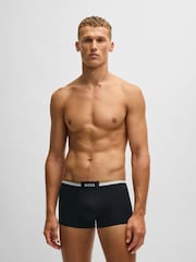 BOSS Black Cotton Blend Boxers 3 Pack - Image 7 of 9